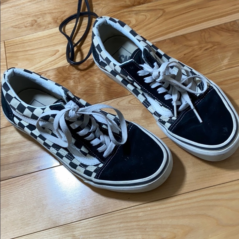Checkered vans